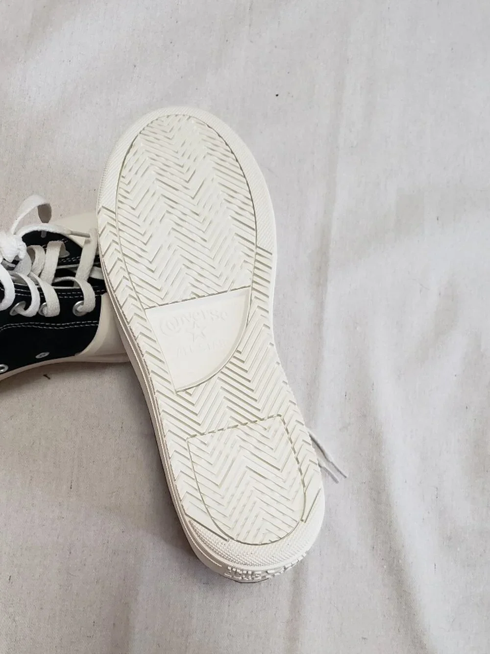 Converse Chuck Taylor Men's Size 9 Black High-Top Platform Unisex Women's 10.5